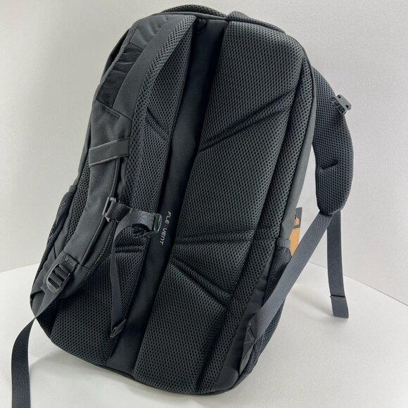 The North Face Groundwork Backpack CTEPP Logo 29L Laptop Sleeve Padded Grey Red - Picture 4 of 14